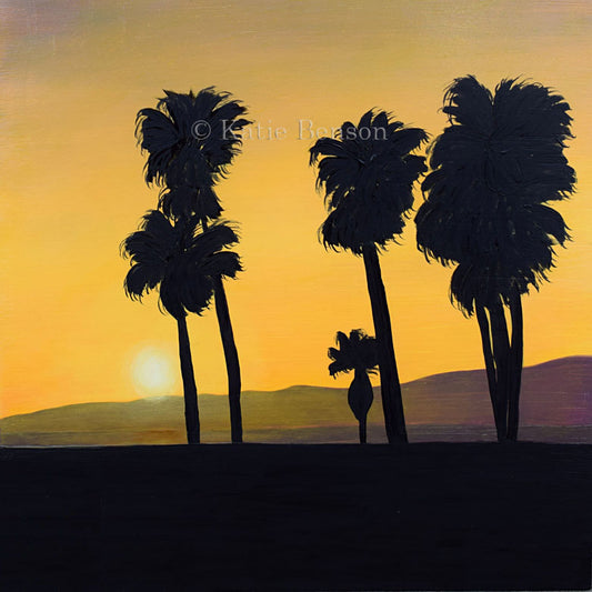 LA Sunset Giclee