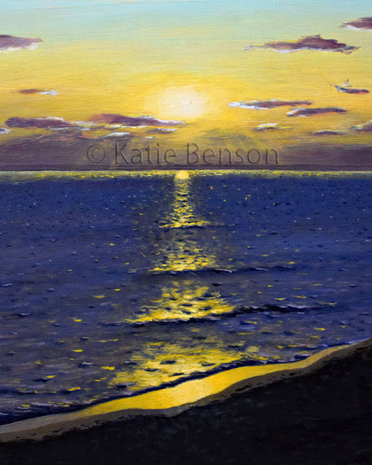 Ocean Sunset Giclee